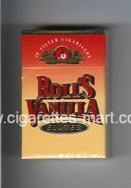 Roll`s (design 3) Vanilla (Filter) ( hard box cigarettes )